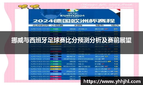 挪威与西班牙足球赛比分预测分析及赛前展望